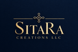 SitaRa Creations LLC gold logo on navy